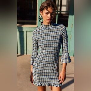 Free People Autumn dress plaid